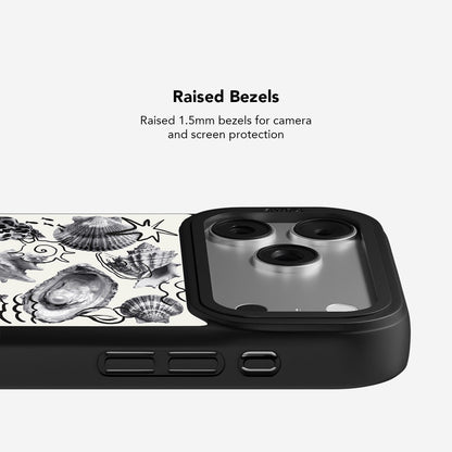 Coastal Curiosities | Seashell Sketch iPhone Case