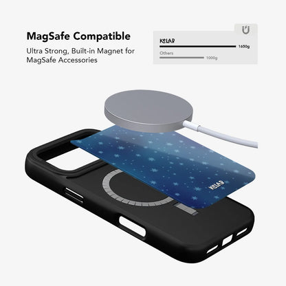 Moon Mist | Starry Midnight Blue iPhone Case