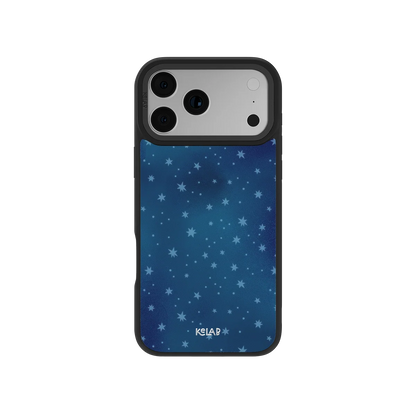 Moon Mist | Starry Midnight Blue iPhone Case