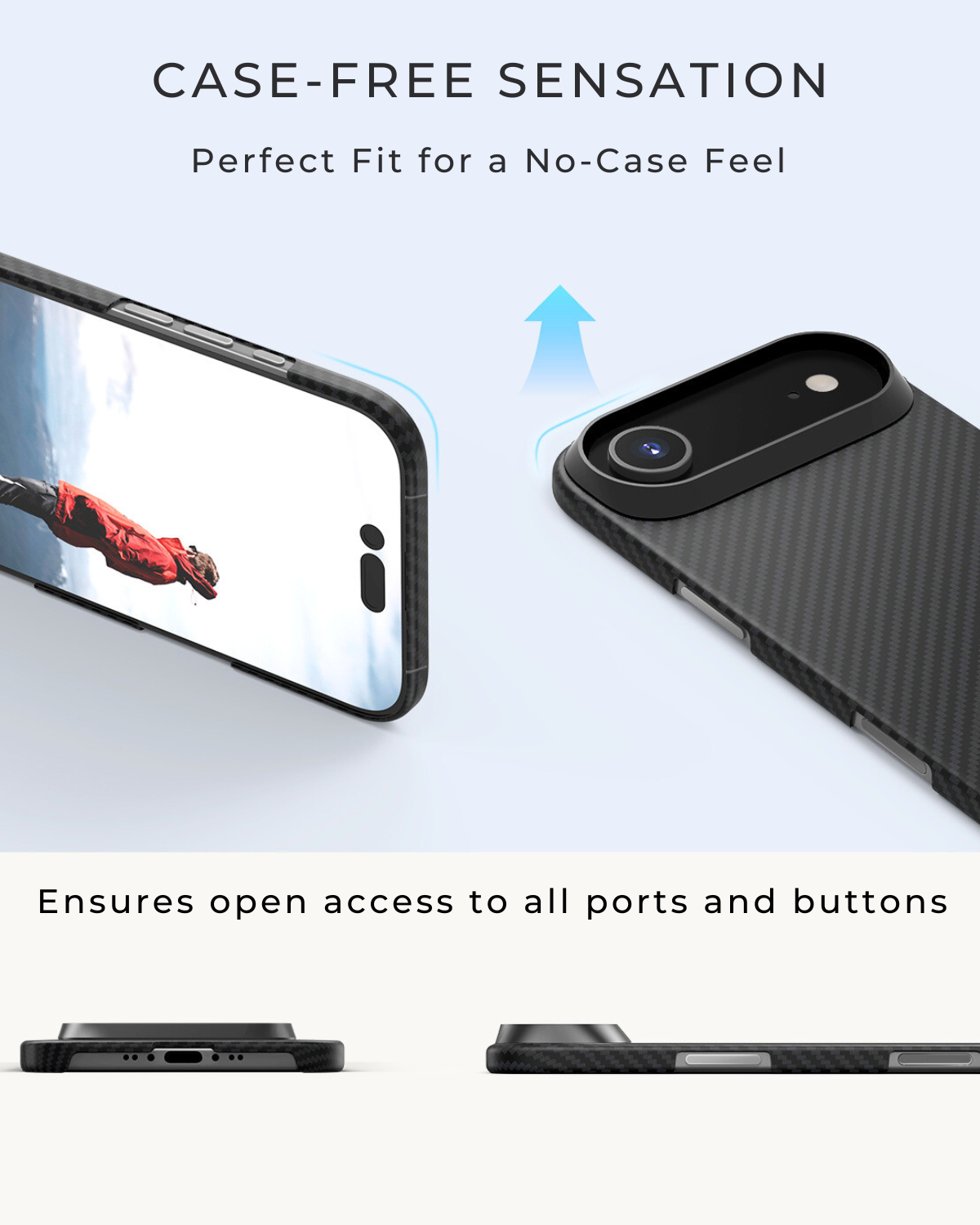 iPhone Air Case - Super Thin | Aramid Fiber | MagSafe