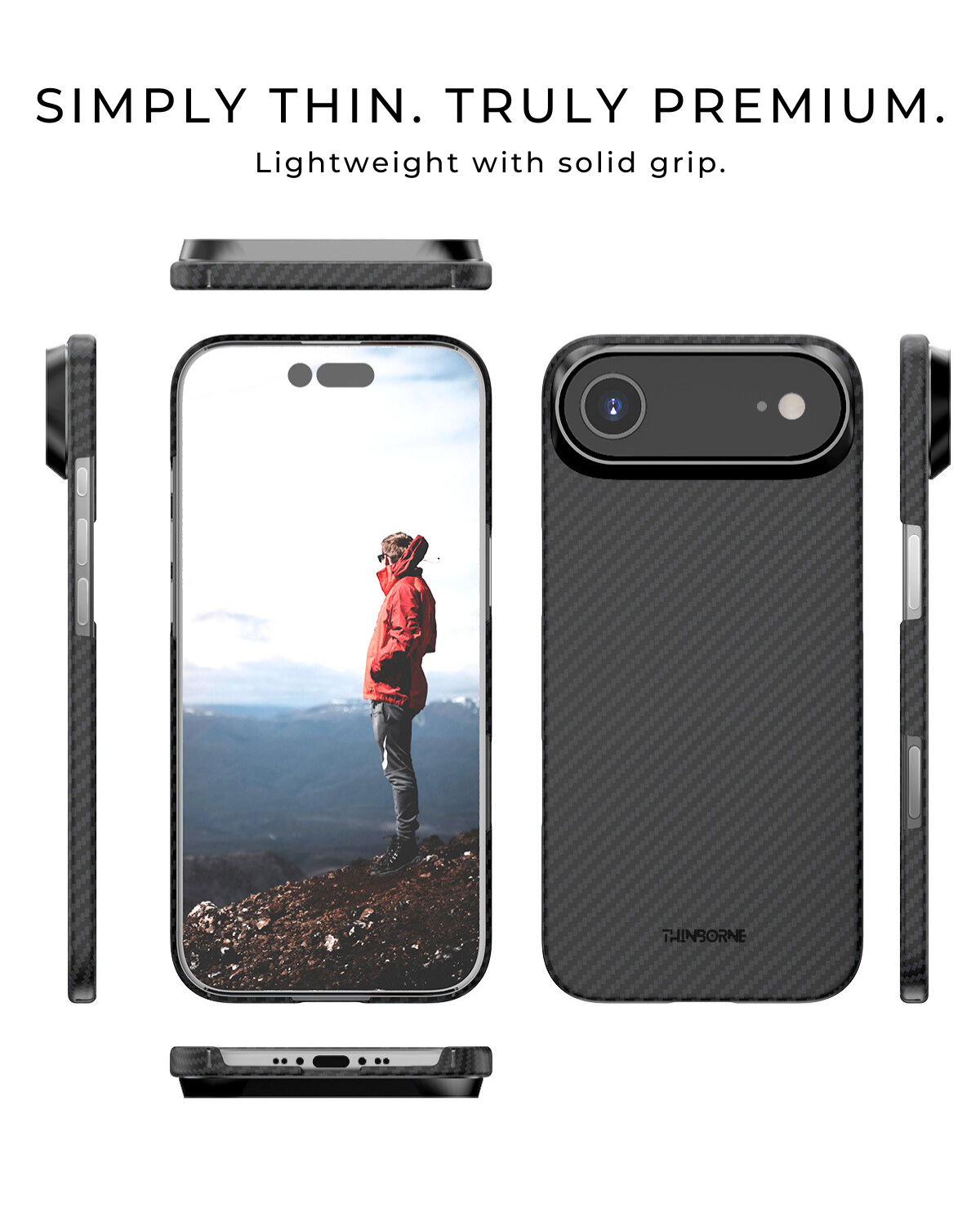 iPhone Air Case - Super Thin | Aramid Fiber | MagSafe