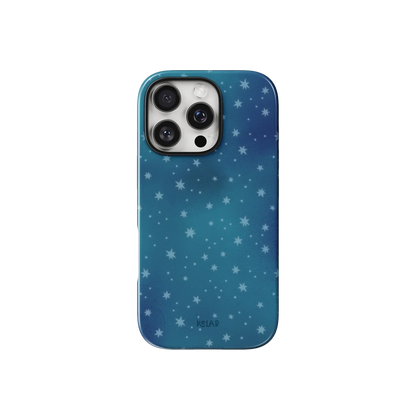 Moon Mist | Starry Midnight Blue iPhone Case