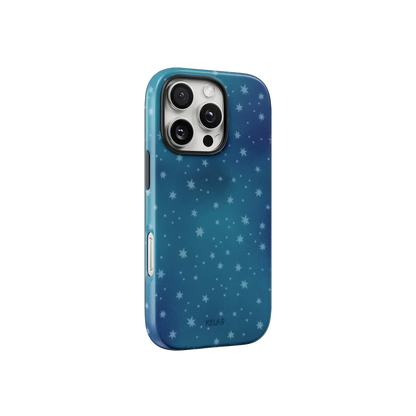 Moon Mist | Starry Midnight Blue iPhone Case